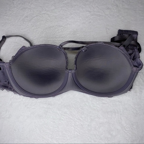 Torrid Curve Bra lace purple/gray Sz 40D - Picture 7 of 8